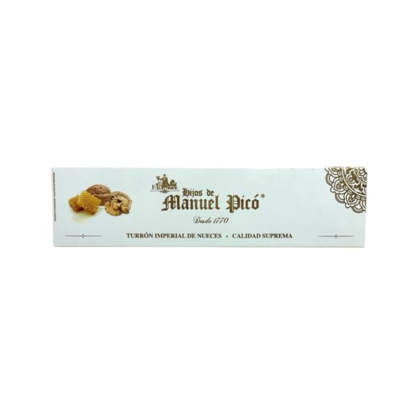 Turrón imperial nueces