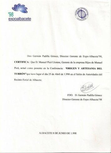Reconocimientos